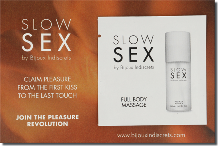 Bijoux - Slow Sex Full Body Massage Gel di Massaggio 2 ml