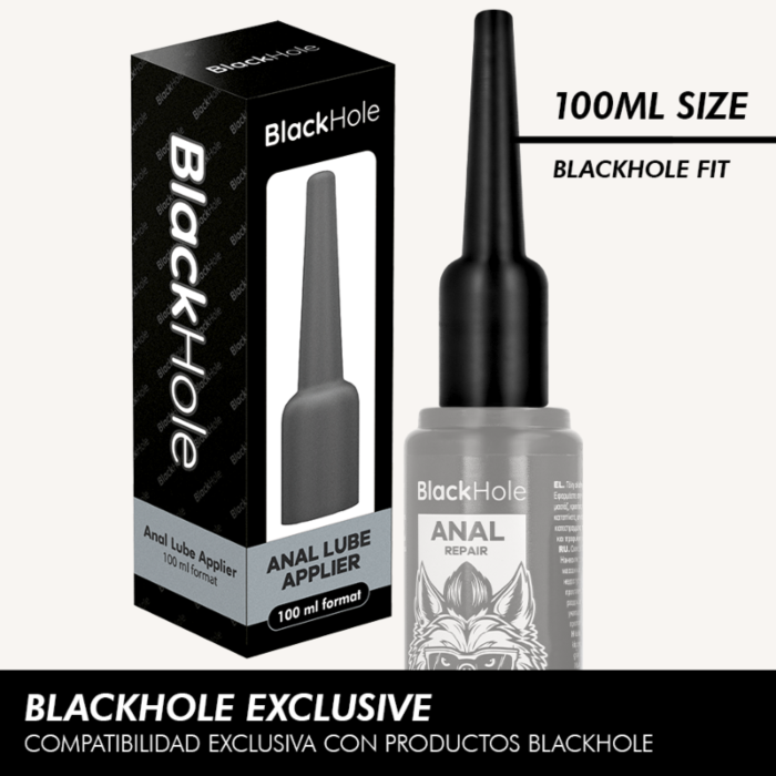 Applicatore Lubrificante Anal BLACK HOLE L Size Applicatore Lubrificante Anal BLACK HOLE L Size