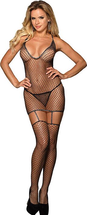 Bodystocking Sublime 951955 Rejilla Brillante