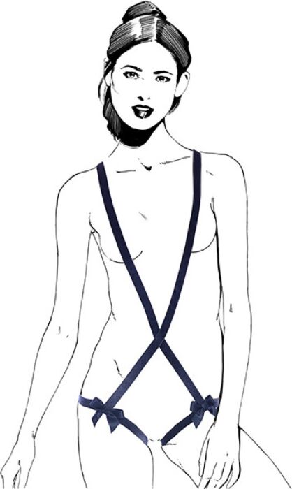 Body straps Happy Lola Velvet elastico Body straps Happy Lola Velvet elastico