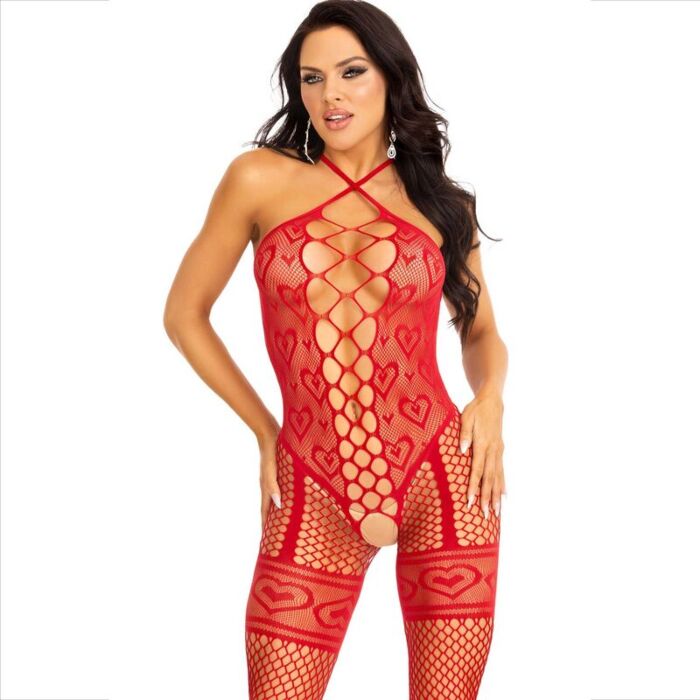Bodystocking Cuore Rosso Bodystocking Cuore Rosso