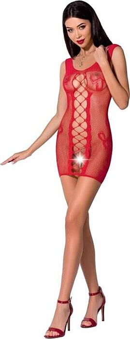 Bodystocking Passion Woman BS073 Rosso Sexy