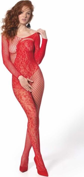 Bodystocking PASSION Rosso Unica Sensualità