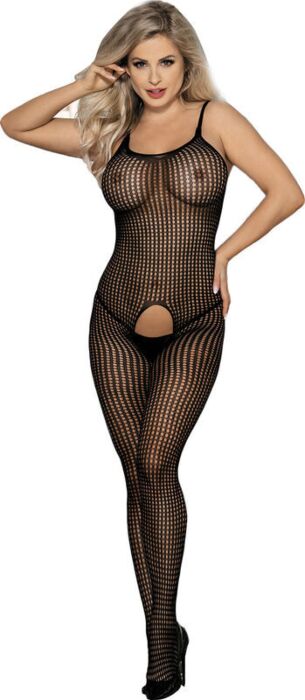 Bodystocking Sublime 951726 Crotchless Nero