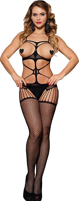 Bodystocking Sublime 952044 - Abertura Seducente Bodystocking Sublime 952044 - Abertura Seducente