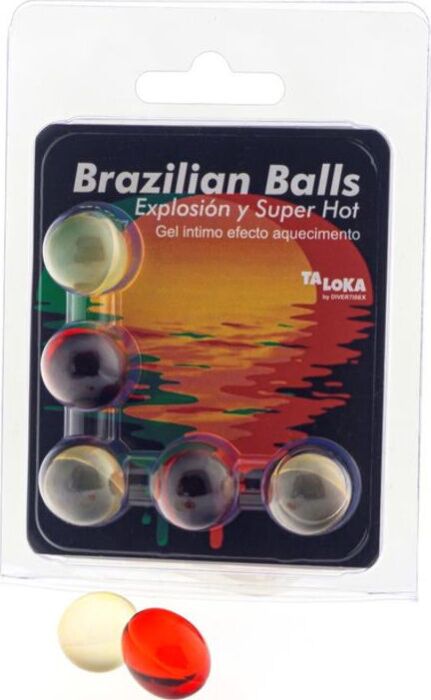 Brazilian Balls Taloka Gel Eccitante Super Caldo