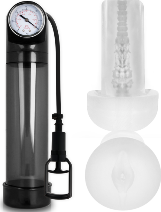 Bomba Erezione Pump Addicted RX9 Nero Bomba Erezione Pump Addicted RX9 Nero