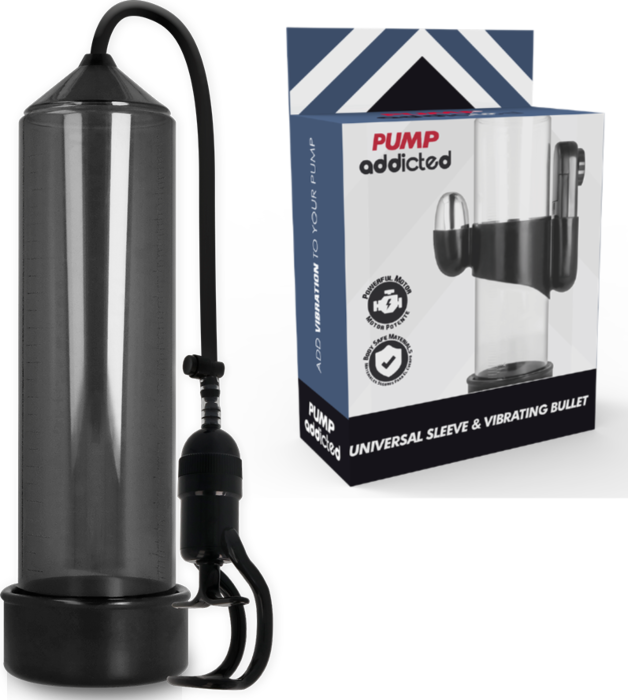 Bomba Erezione Pump Addicted RX5 con Vibrazione
