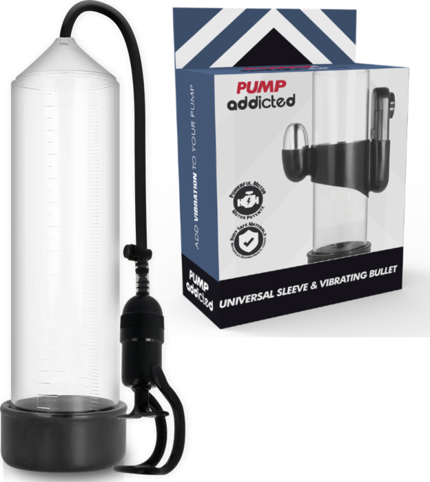 Bomba Erezione Pump Addicted RX5 con Vibratore