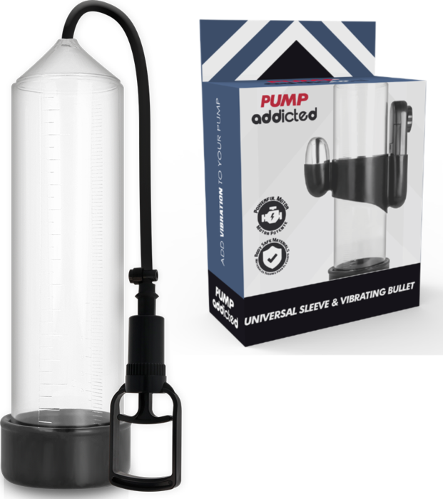Bomba Erezione Pump Addicted RX7 con Vibratore