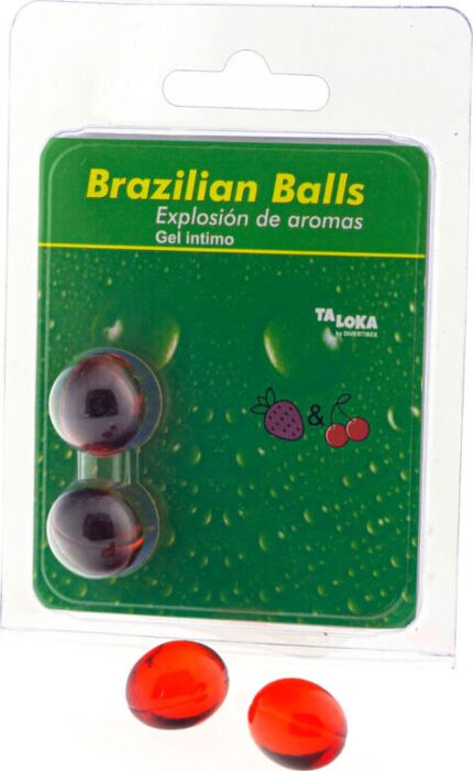 Brazilian Balls Taloka Fragranza Fresa & Ciliegia