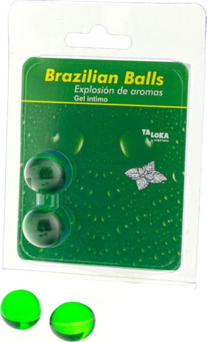 Brazilian Balls Taloka Gel Intimo Menta - Piacere Esplosivo Brazilian Balls Taloka Gel Intimo Menta - Piacere Esplosivo