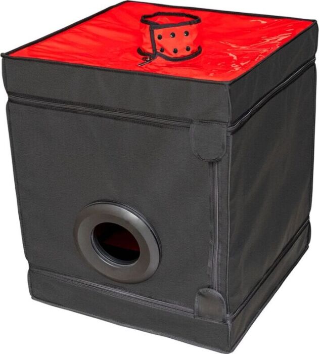 Cabina Bukkake Secret Dome Kink Club Nero/Rosso