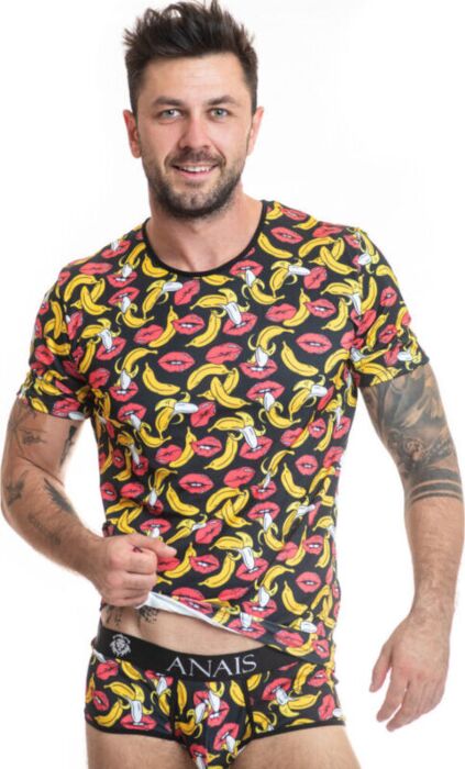 Camiseta ANAIS MEN Banana XL - Stile e Comfort Camiseta ANAIS MEN Banana XL - Stile e Comfort