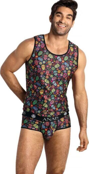 Camiseta ANAIS MEN Mexico Top L Stile Sexy