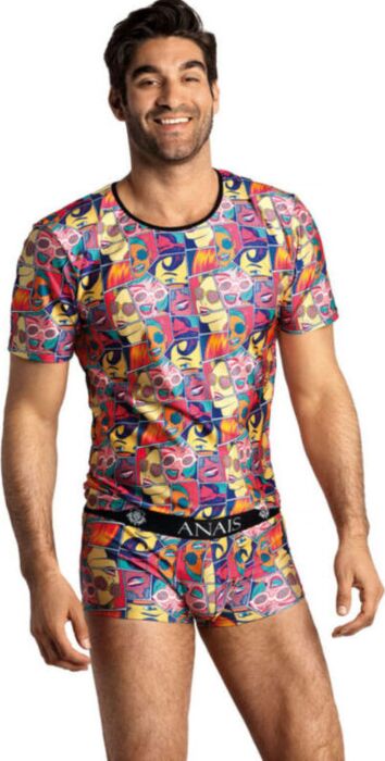 Camiseta ANAIS MEN Comics L - Moda Sexy Unica Camiseta ANAIS MEN Comics L - Moda Sexy Unica