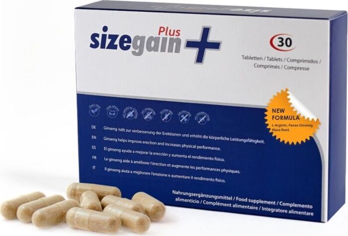 Cápsulas SizeGain Plus – Aumento naturale del pene Cápsulas SizeGain Plus – Aumento naturale del pene