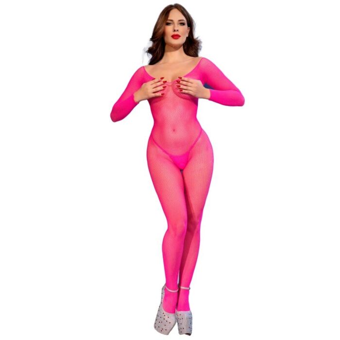 Body stocking CHILIROSE CR 4894 con design avvolgente Body stocking CHILIROSE CR 4894 con design avvolgente