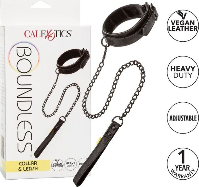 Collare BDSM CalExotics Boundless con Guida