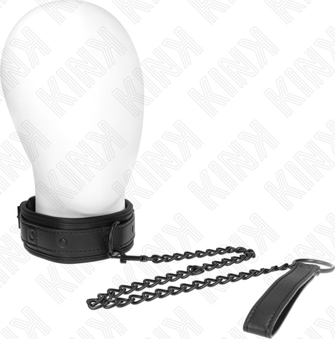 Collare KINK con Correa 78 cm - Eleganza BDSM