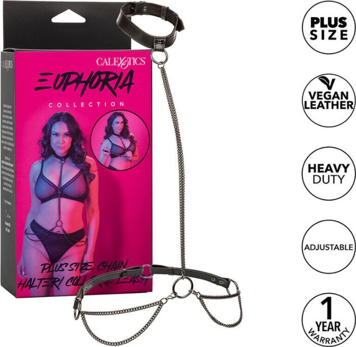 Collare Euphoria Calexotics Plus Size con Catena