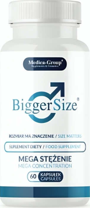 Complemento Alimenticio MEDICA GROUP BiggerSize Potente Complemento Alimenticio MEDICA GROUP BiggerSize Potente