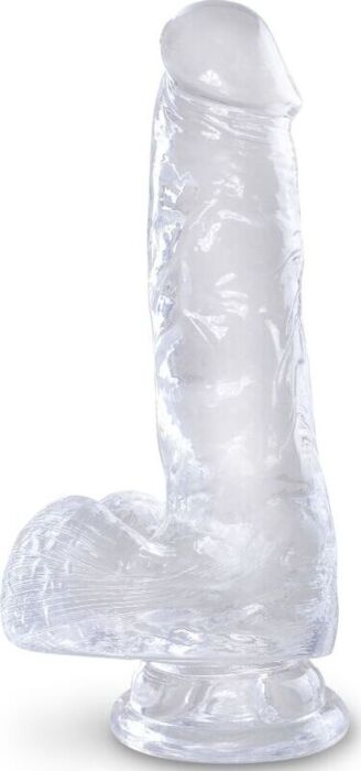 Dildo realistico King Cock Clear 13.5 cm