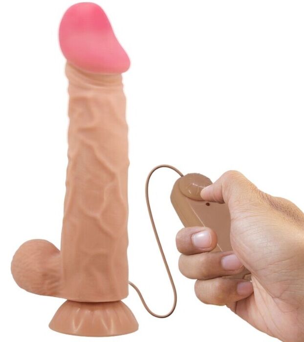 Dildo realistico con pelle scorrevole e telecomando Pretty Love Sliding Skin
