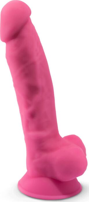 Dildo Silexpan Rosa Brillante Dildo Silexpan Rosa Brillante