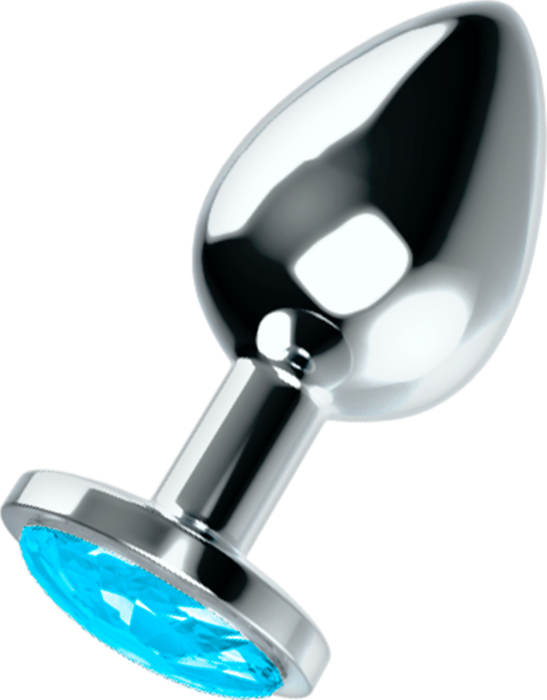 Cristallo Blu Plug Anale Ohmama