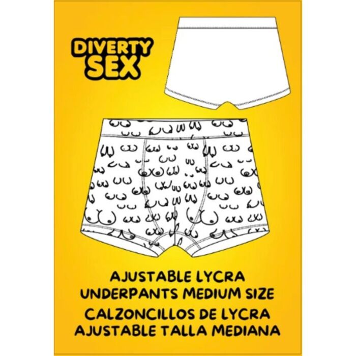 Boxer DIABLO PICANTE Medium con stampa divertente Boxer DIABLO PICANTE Medium con stampa divertente