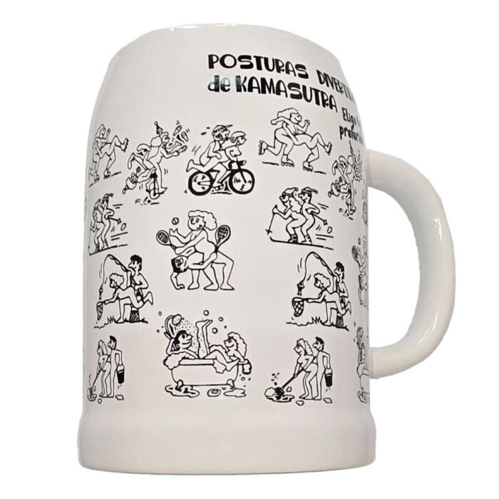 Mug Erotico Diablo Picante 700ml con illustrazioni colorate Mug Erotico Diablo Picante 700ml con illustrazioni colorate