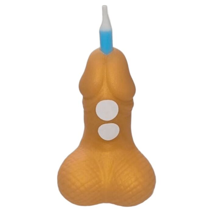 Candela di compleanno Penis Diablo Picante con numeri adesivi Candela di compleanno Penis Diablo Picante con numeri adesivi
