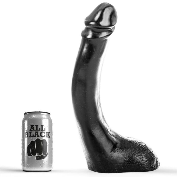 Dildo All Black 29 cm Fisting
