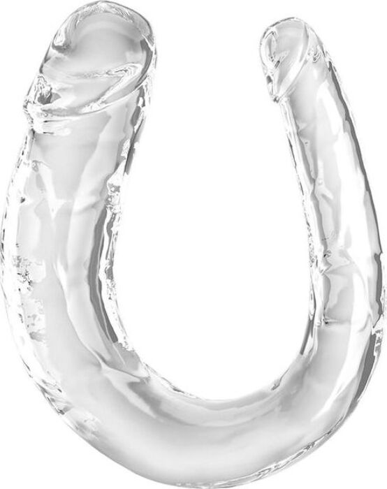 Dildo doppio King Cock Clear 33 cm trasparente