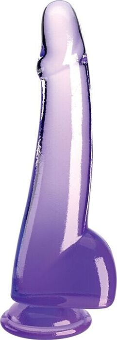 Dildo King Cock 19 cm Morado Realistico
