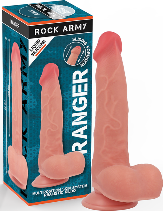 Dildo Rock Army Ranger 22cm Silicone Realistico