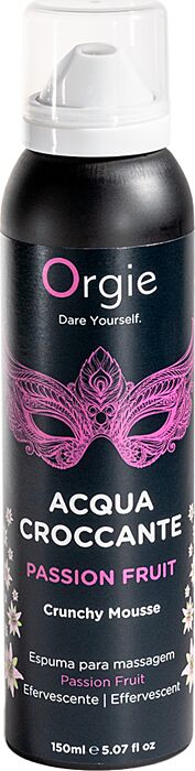 Schiuma da massaggio Orgie Acqua Croccante Passion Fruit Schiuma da massaggio Orgie Acqua Croccante Passion Fruit
