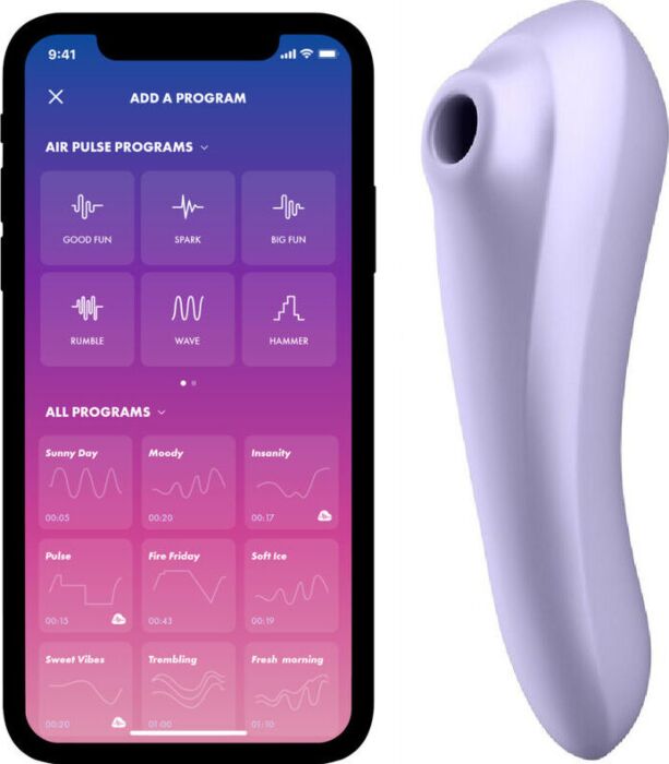 Stimolatore Satisfyer Dual Pleasure Violetta - Bluetooth Stimolatore Satisfyer Dual Pleasure Violetta - Bluetooth
