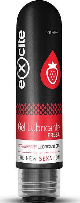 Eccitante - Gel Lubrificante Fragola 100 ml Eccitante - Gel Lubrificante Fragola 100 ml
