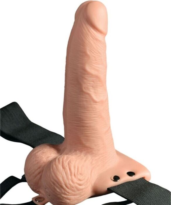 Estensore pene con imbracatura ricaricabile FETISH FANTASY