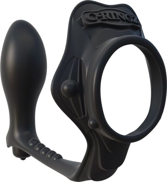 Fantasy c-ring rock hard anillo potenciador con plug anal Fantasy c-ring rock hard anillo potenciador con plug anal