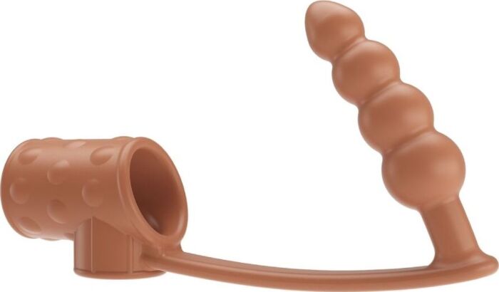Funda per pene Pretty Love con plug anal - Piacere intenso