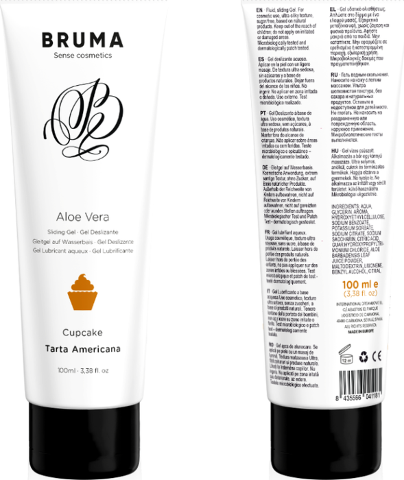 Gel Deslizante BRUMA Aloe Vera Tarta Americana