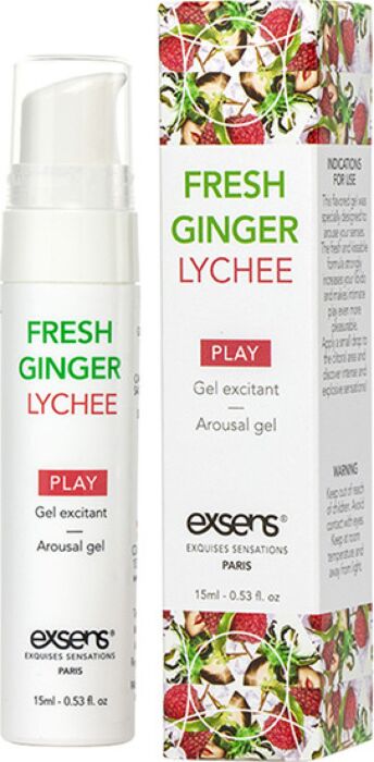 Gel Fresh Ginger Litchi  Arousal Gel 15 ml.