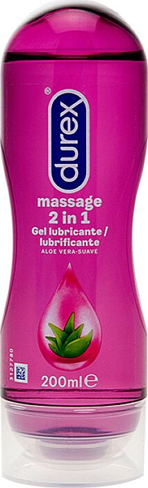 Gel da massaggio Durex Play Aloe Vera 200 ml Gel da massaggio Durex Play Aloe Vera 200 ml