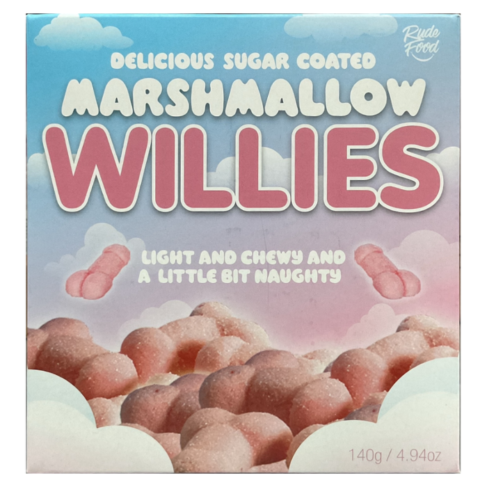 Leccornia dolce Spencer & Fleetwood Marshmallow a forma di pene