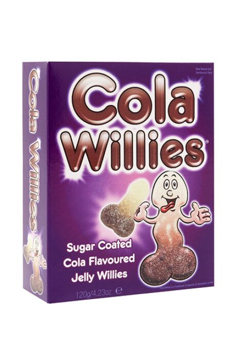 Golosine Spencer & Fleetwood a forma di pene gusto cola Golosine Spencer & Fleetwood a forma di pene gusto cola