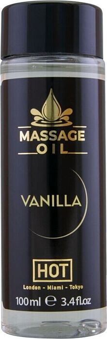 Olio da Massaggio HOT Vainiglia 100ml con Aroma Caldo