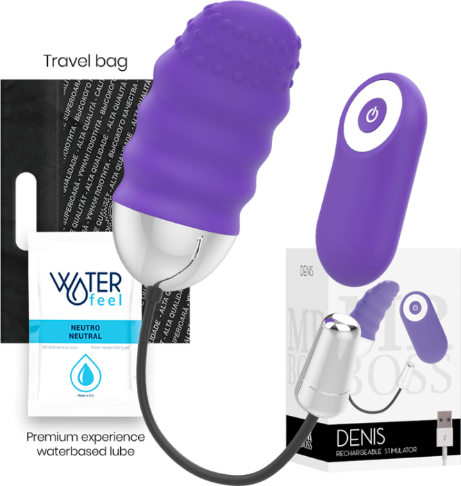 Giocattolo erotico MR. BOSS DENIS con controllo remoto Giocattolo erotico MR. BOSS DENIS con controllo remoto